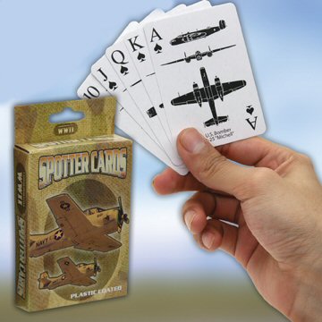 WWII Airplane Spotter Playing Cards