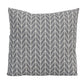 HomeRoots Home Decor 18 X 5.5 X 18 Grey Cotton Polyester Pillow